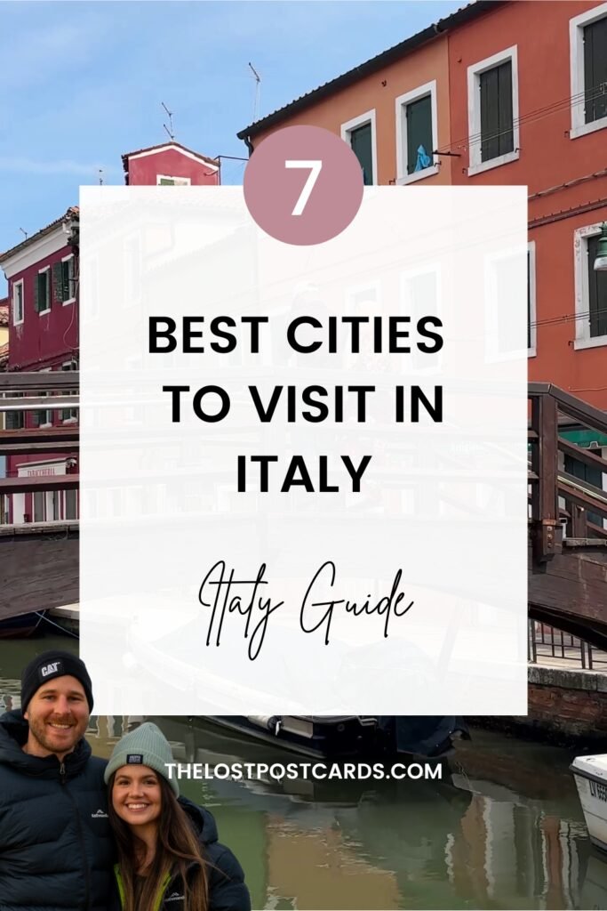 7 Best cities to visit in Italy Pinterest