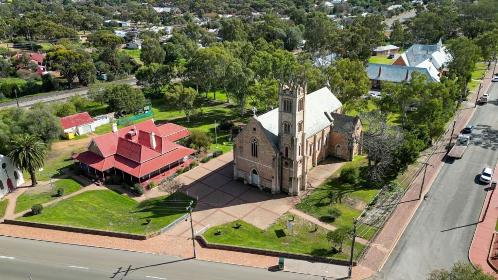 Old church in York Western Australia