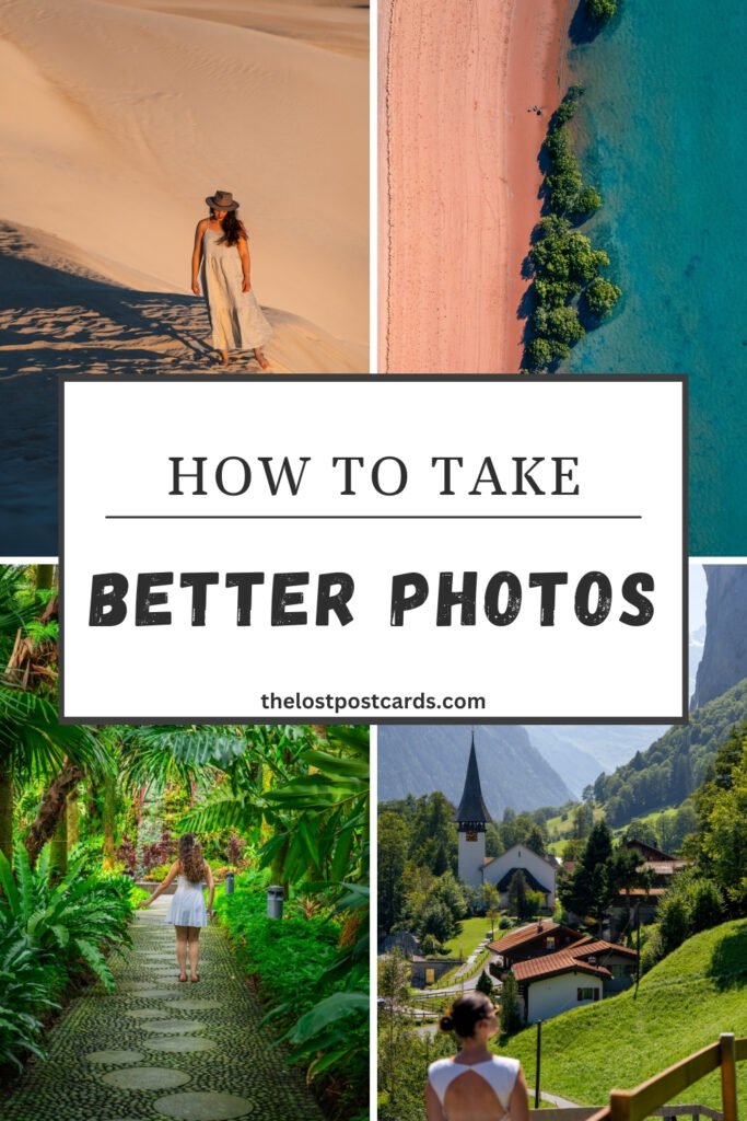 Pinterest pin, how to take better photos