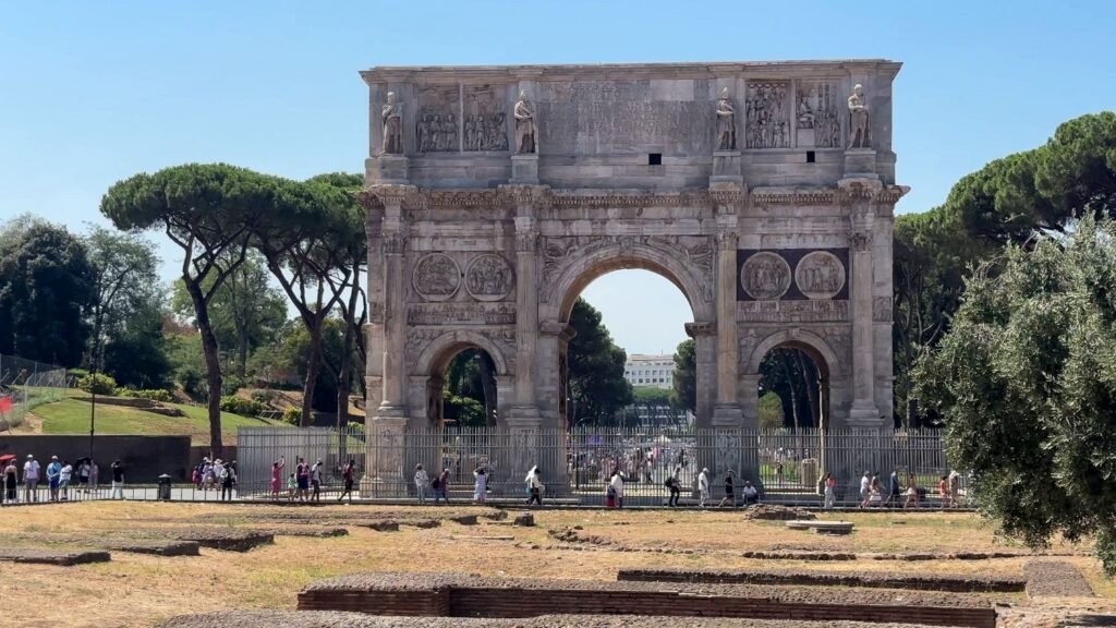 Large, ancient arch